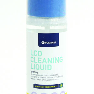 PLATINET PŁYN DO LCD 125ML + MIKROFIBRA 15x18CM / LCD cleaning liquid + microfiber 43438