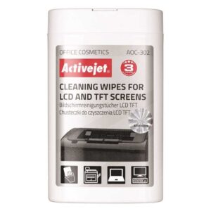 Activejet chusteczki do matryc LCD 100 szt. AOC-302