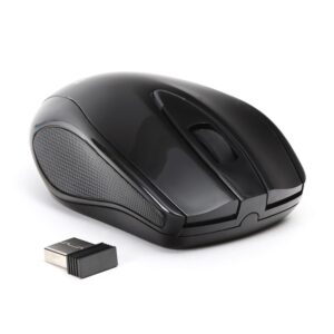 OMEGA MOUSE MYSZ WIRELESS 2 4GHz 1000DPI NANO USB RECEIVER BLACK [41791]